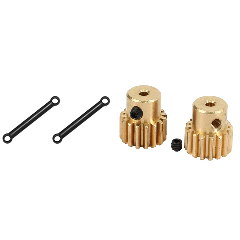 

2 шт. Тяговый стержень рулевого механизма для SG 1603 SG 1604 SG1603 SG1604 и 2 шт. шестерни двигателя 16T