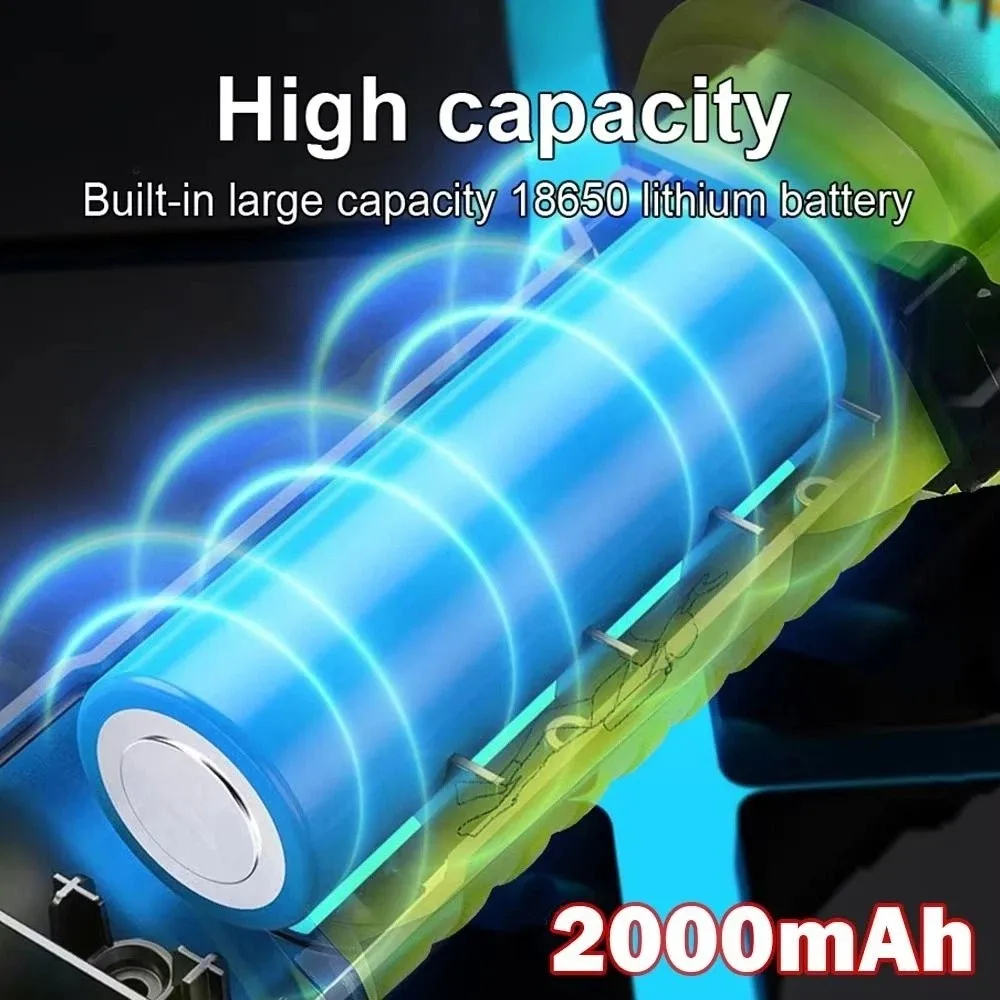 Фото Суперяркий фонарь для дайвинга XHP50 LED, перезаряжаемый через Type-C, с регулируемой фокусировкой, водонепроницаемый IPX8, подводный фонарь №5