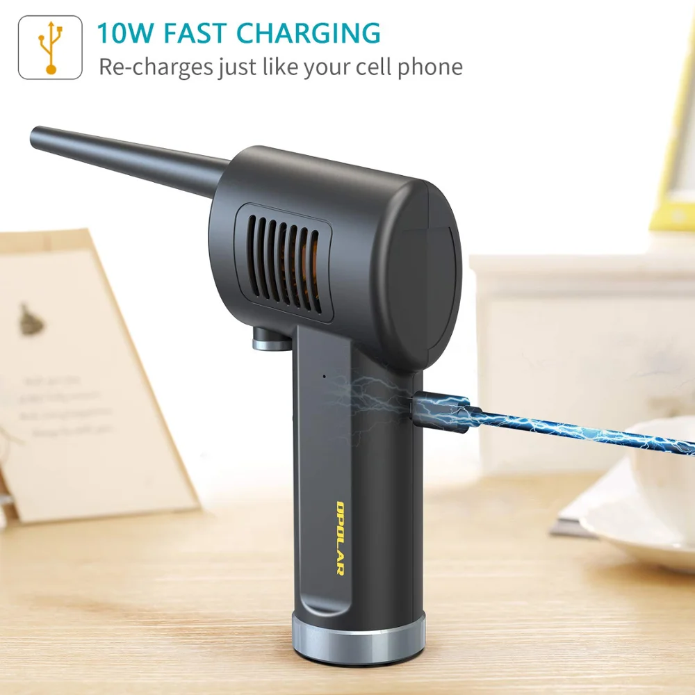 cordless air duster electric air can replacement for compressed air can spray duster can of air for computer cleaning free global shipping