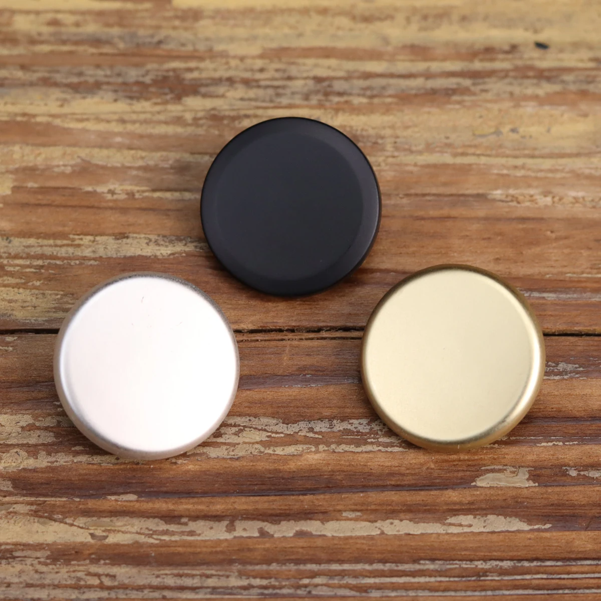 6 шт. Металлическая пуговица с гладкой поверхностью хвостовик для джинсов