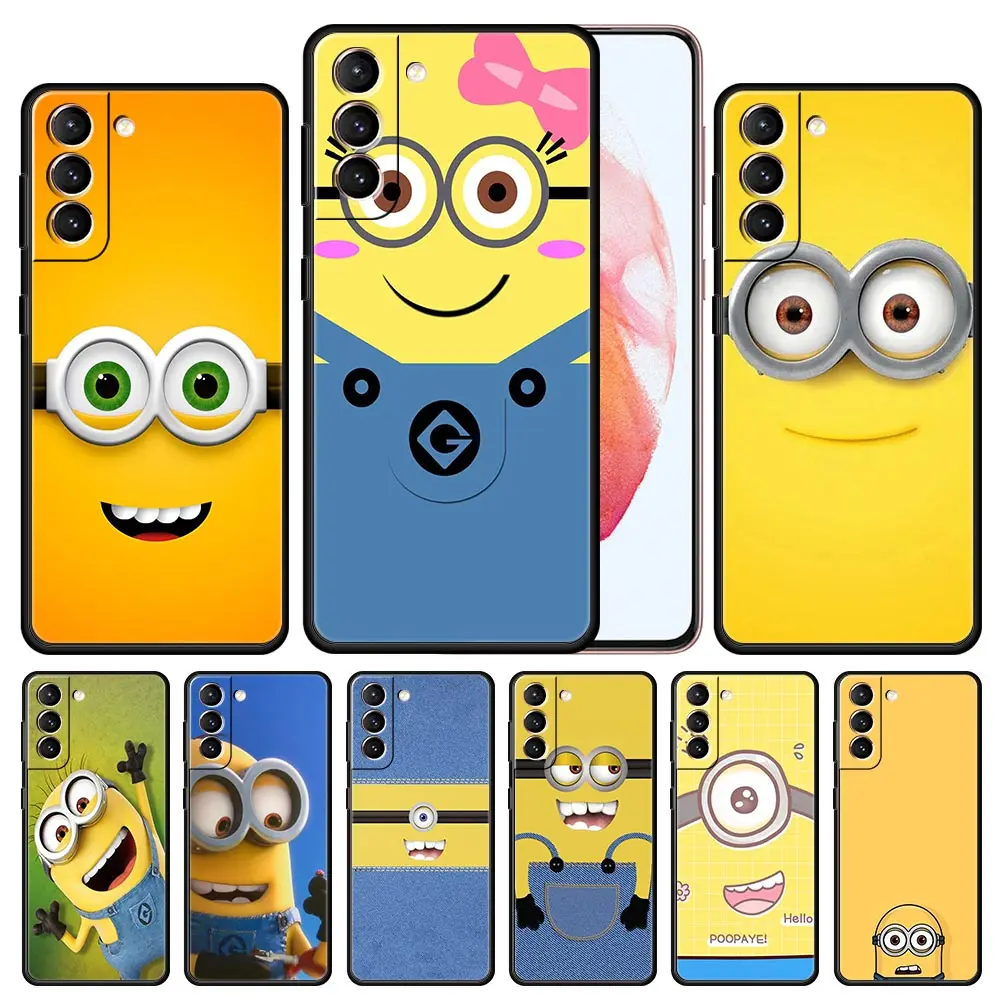 

Cover Case for Samsung Galaxy S10 S20 S7 S8 S9 S10e Plus Edge Lite FE S10Plus S10Lite S20FE 5G Despicable Me Minions Cartoon