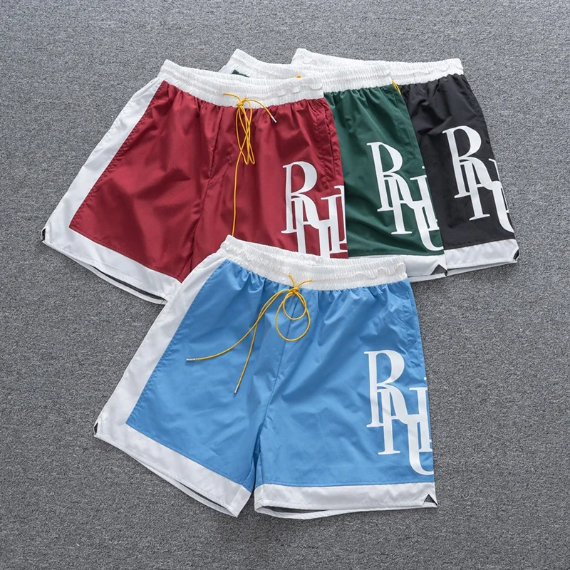 

Пляжные шорты оверсайз из полиэстера и сетчатой ткани