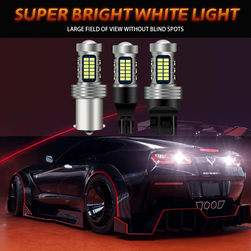 

2pcs 1156 BA15S P21W 1157 P21/5W BAY15D BAU15S PY21W LED Car Tail Bulb Brake Lights Reverse Lamp Daytime Running Signal Light