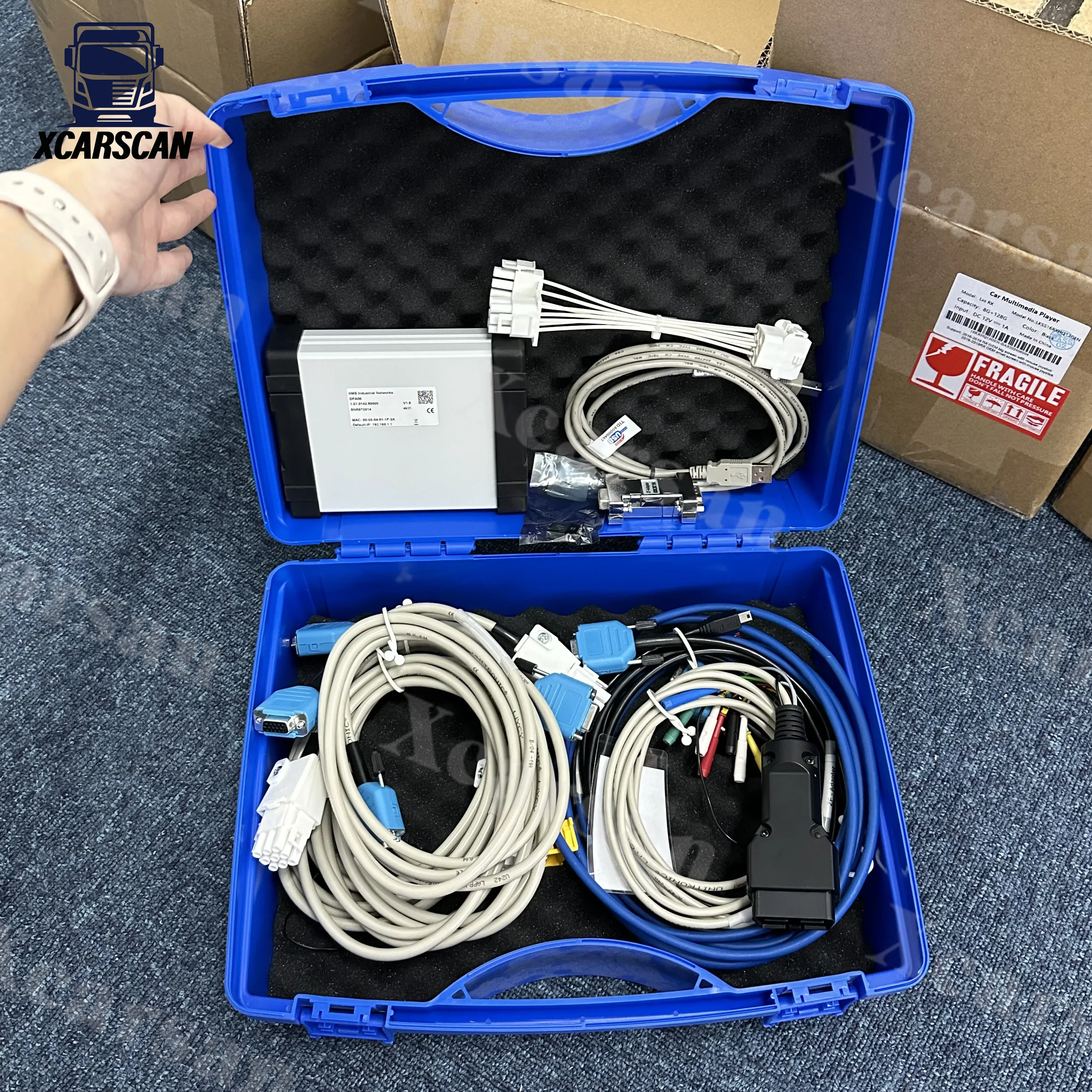 Трансмиссия автомобиля ZF-Testman ZF TESTMAN EHPS DPA06 ДИАГНОТИЧЕСКИЙ ИНСТРУМЕНТ