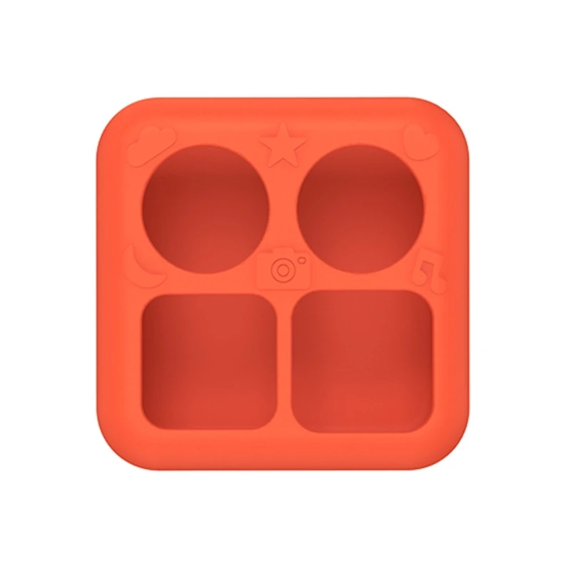 Надежная силиконовая защита для мини-музыкального плеера Yoto обеспечивает