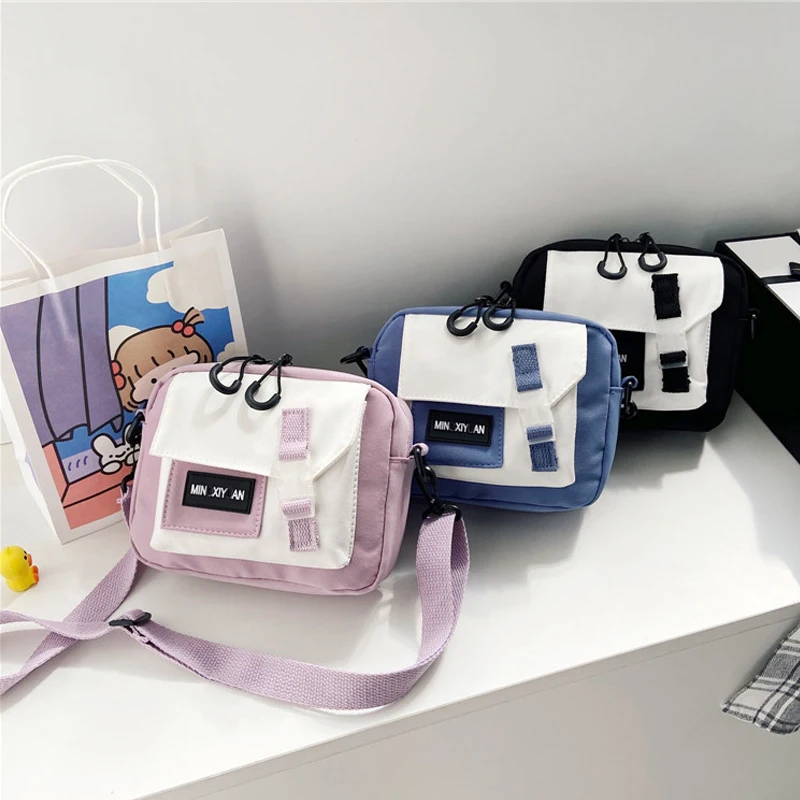 

2023 сумки в японском стиле для женщин 2020 сумка Холщовая Сумка на плечо Повседневная сумка через плечо женская маленькая сумка-мессенджер Bolso ...
