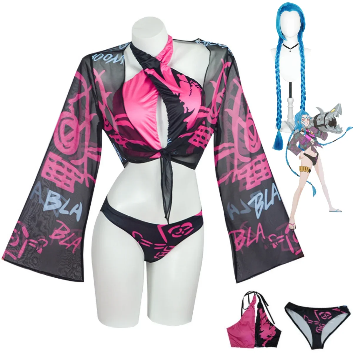 Женский костюм из аниме LOL League of Legends