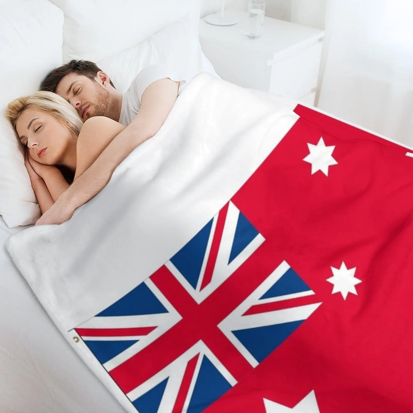 Австралийское одеяло федерального красного ансамбля 1901 180x120 см для