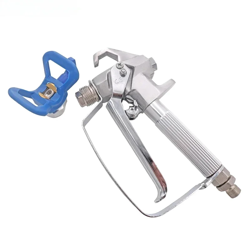 Новый профессиональный 4-пальцевый 1/4 &quotвоздушный распылитель краски с защитой