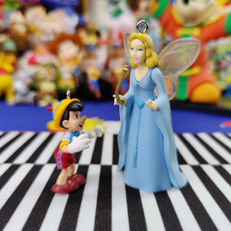 

2PCS/lot 4.2cm 7cm Disney bulk Christmas version Buzz Lightyear decorations doll Christmas decoration collection