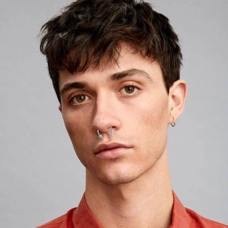 Кольцо для пирсинга тела из хирургической стали 30 шт.