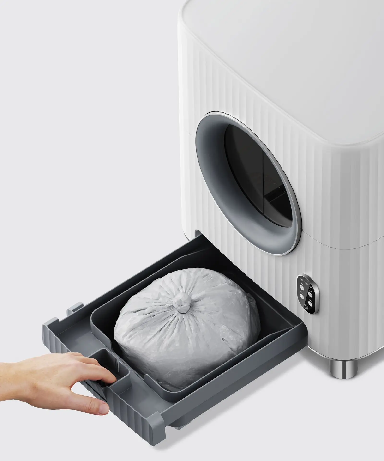 Высококачественный очень большой умный кошачий туалет самоочищающийся