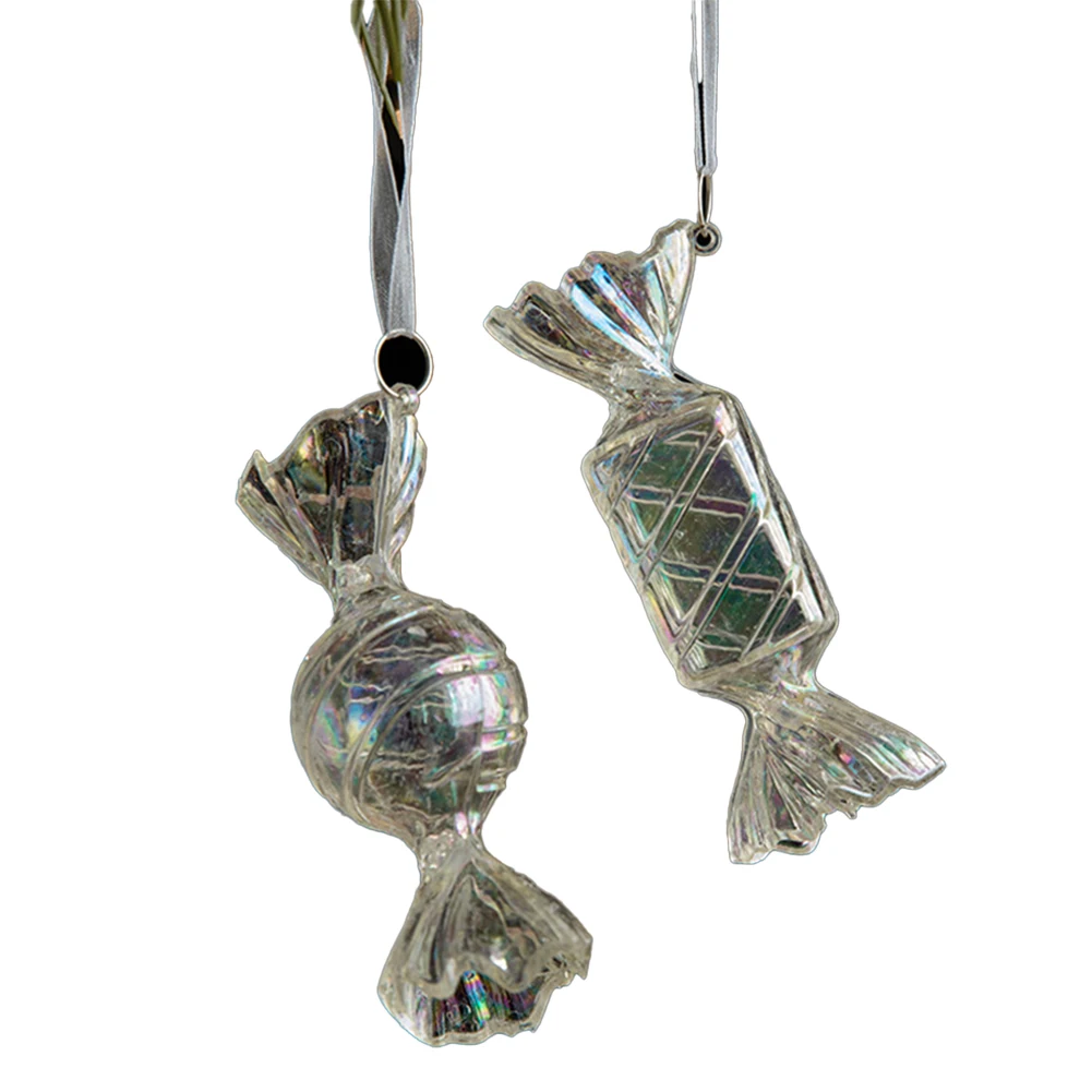 Ослепительные акриловые украшения в виде сосульки добавляют элегантность к