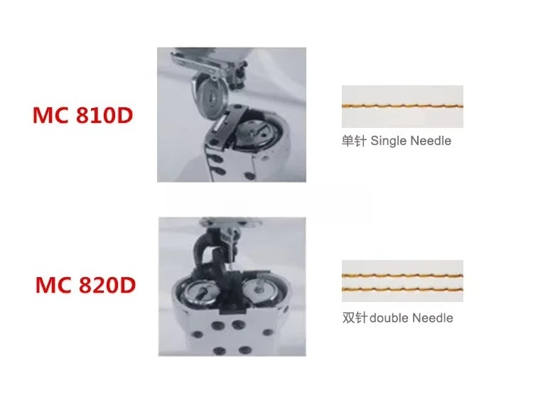 Фото MC 810D с прямым приводом, одиночная швейная машина Nedle Post Bed Lockstith №2