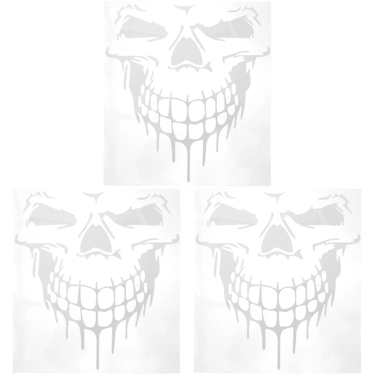 

3 шт., светоотражающие наклейки на автомобиль