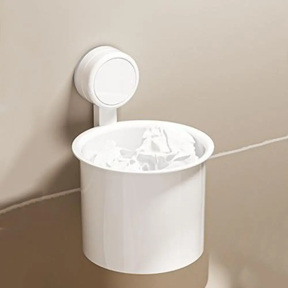 Пластиковая стойка для хранения на присоске настенное ведро мочалки без