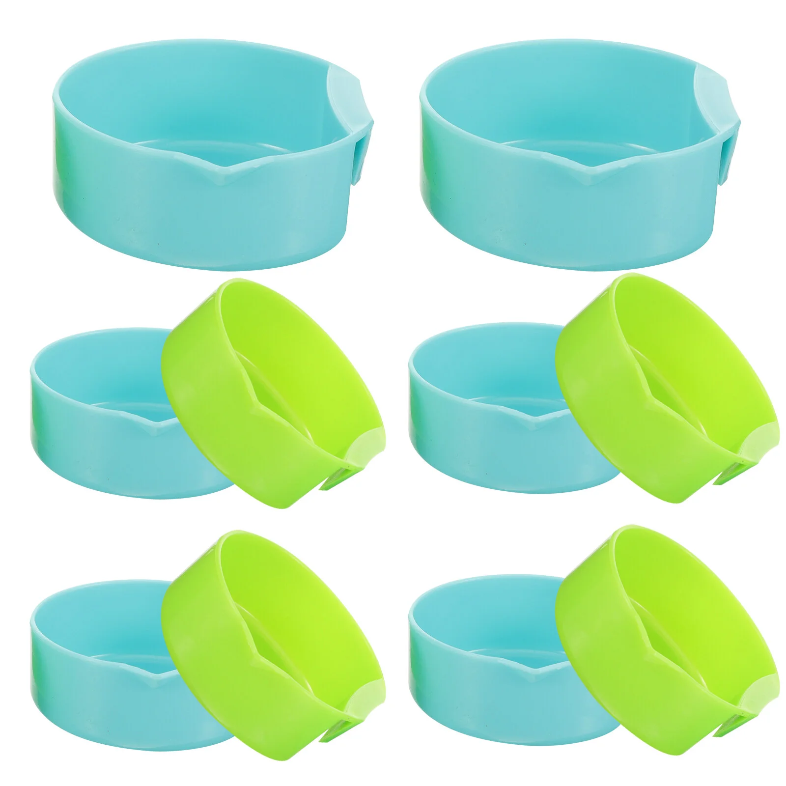 

10 Pcs Fruit Stand Functional Camping Accessories Basin Bait Thick Lure Basin Professional Fishing Bait Case Major Convenient