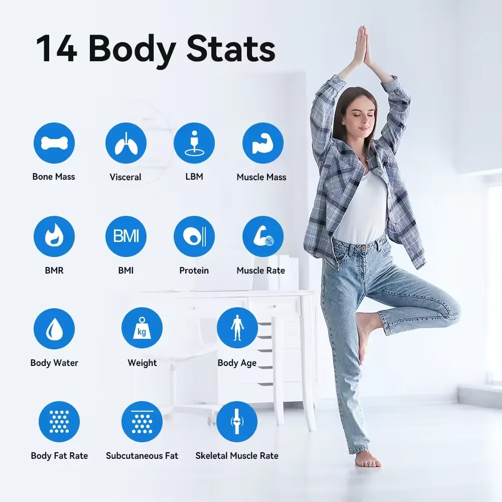 Весы для ванной цифровые весы с ярким ЖК-дисплеем высокоточные датчики прочное