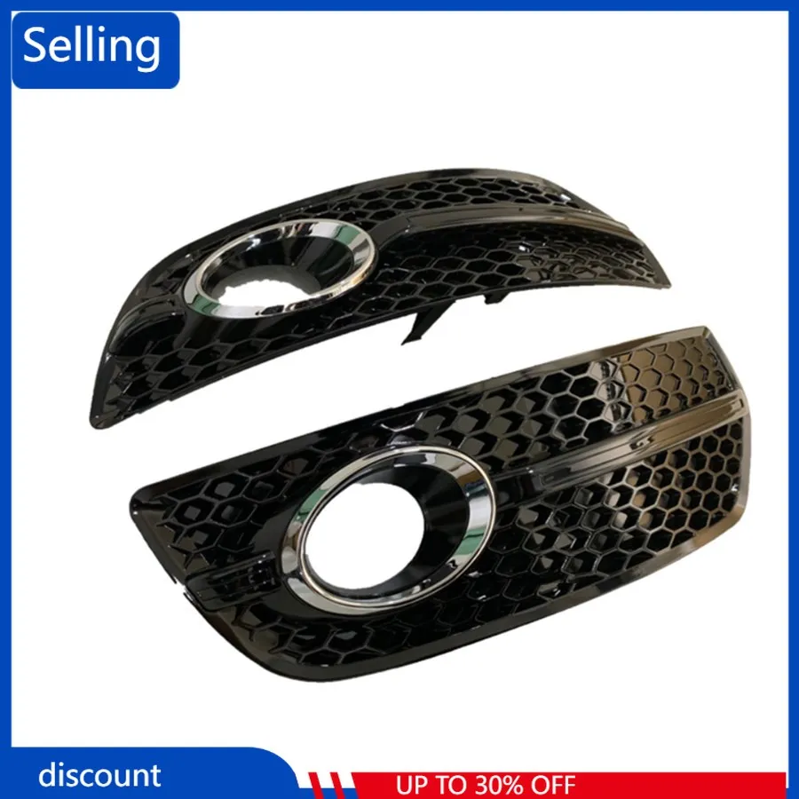 

ABS противотуманная фара решетка для Audi Q5 S-Line SQ5 Sport 2009-2012 4-дверный передний бампер решетка ABS противотуманная стандартная коробка быстрая доставка