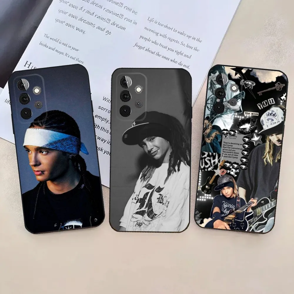 Мягкий черный Чехол T-Tom Bill K-Kaulitz Токио для телефона отеля Samsung Galaxy A13 21s 22 31 32 52 53 71 80