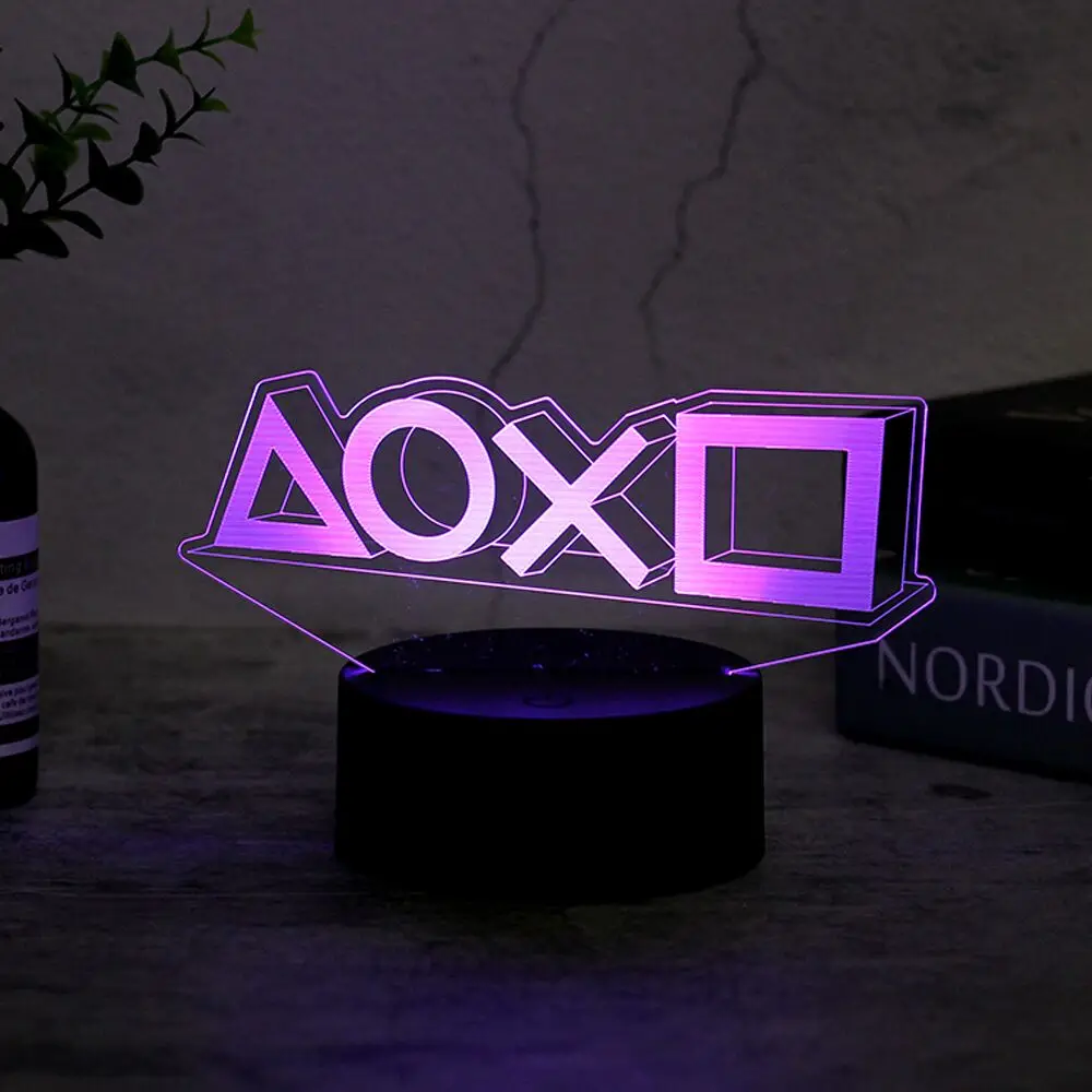 

Игровой коврик, светодиодный ночсветильник для детей, украшение для спальни, магазин идеальных цветов, стол для смены, подарок, Прямая поста...