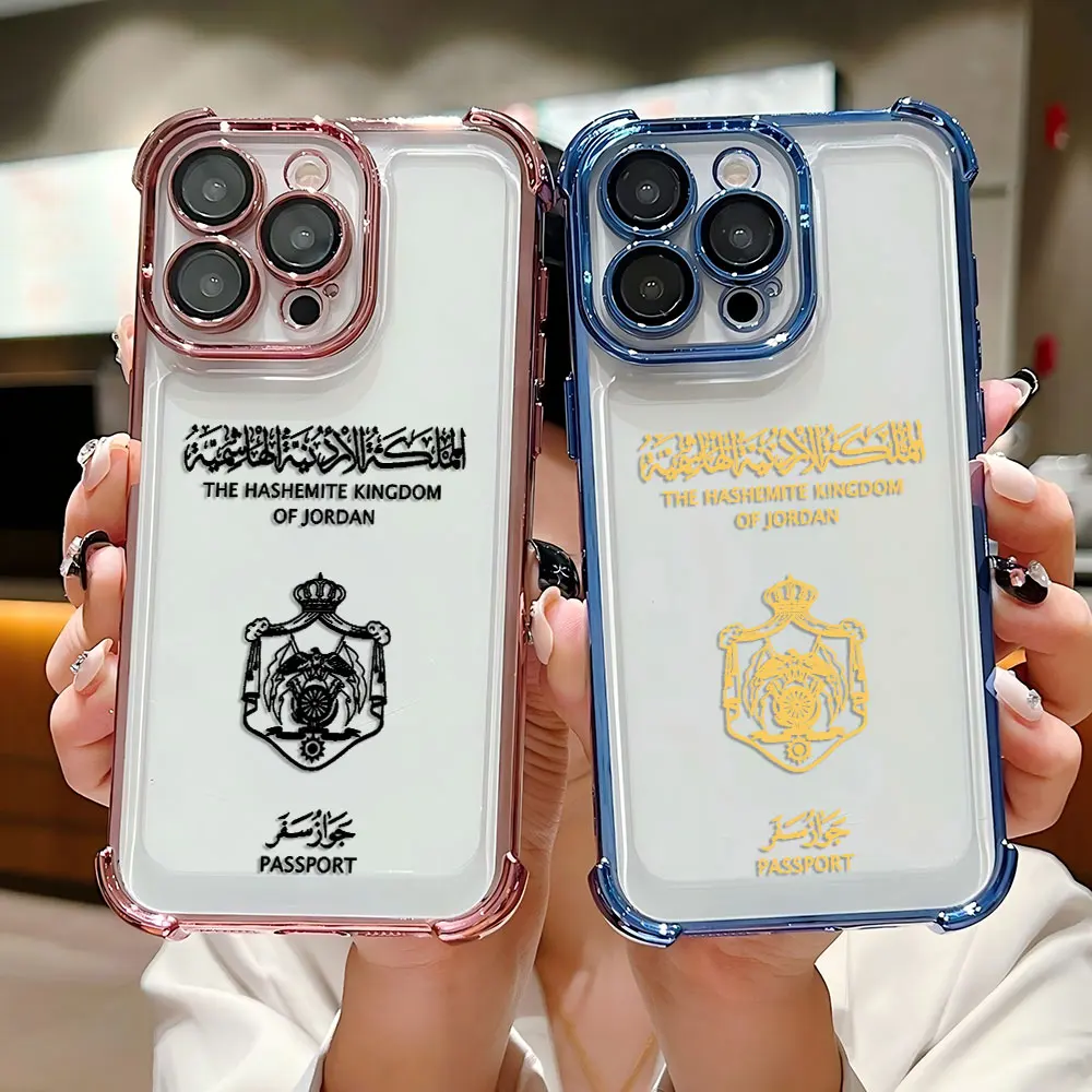 Чехол для телефона с покрытием Jordan Passport iPhone 16e 16 15 14 13 12 11 Pro Max X XR XSMax 7 8 6 Plus задняя