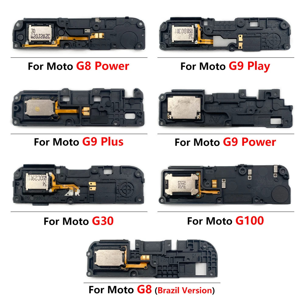 Гибкий Динамик для Motorola Moto G5S G7 E7 G8 G9 Play Plus Power G10 G30 G100 5 шт.
