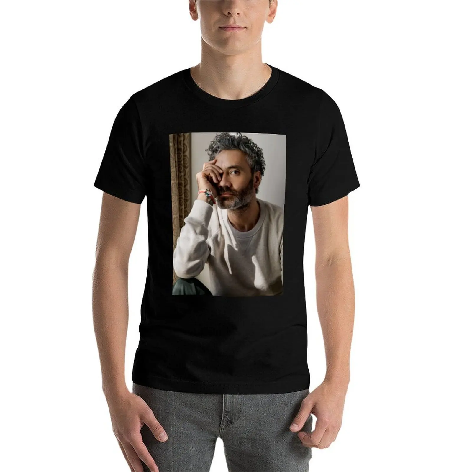 Фото Футболка Taika Waititi All Match Basic с короткими рукавами №4