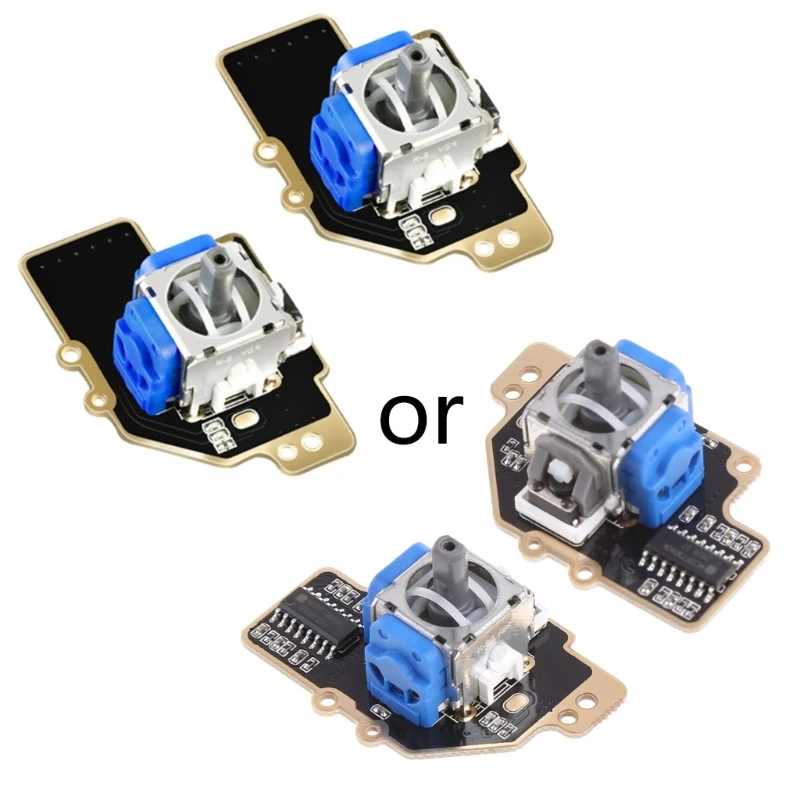 

Left Right Thumbstick Repair Electromagnetic Analog Stick Module No Drifting with 3D Hall Effect Sensor for Steam Deck