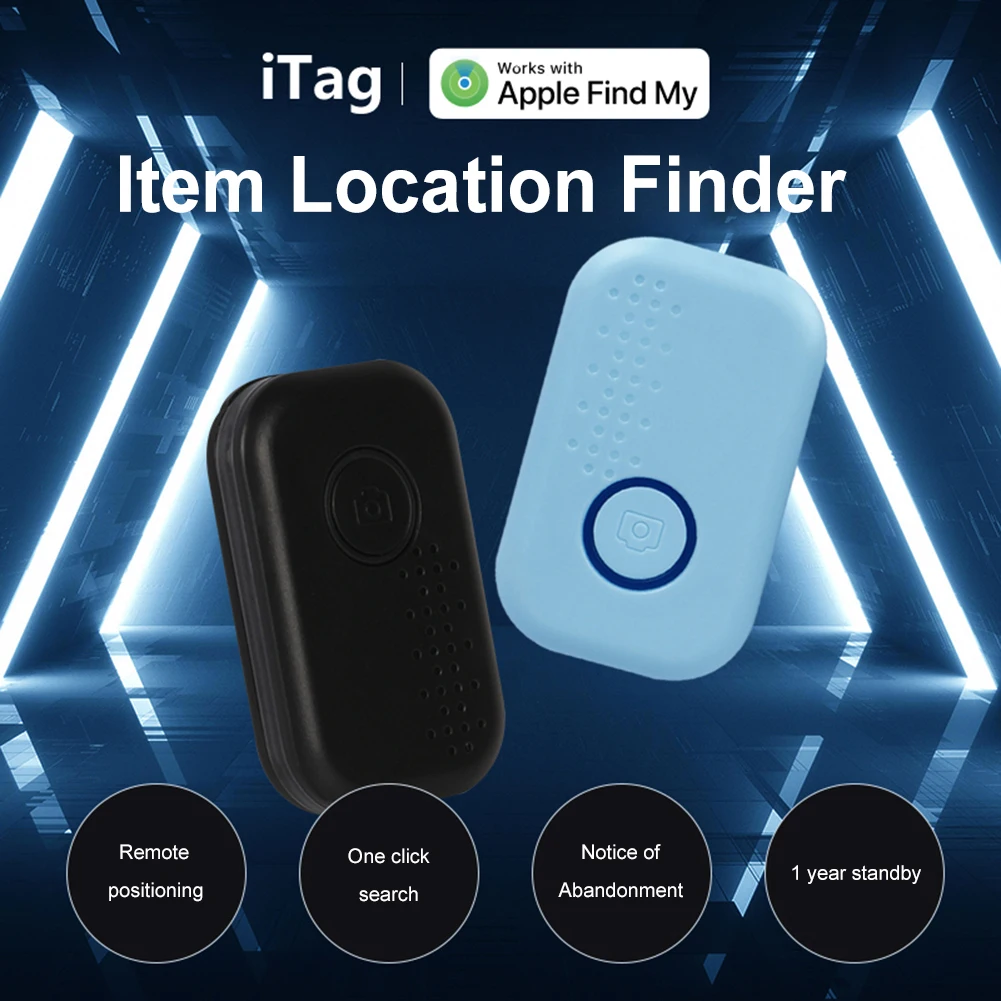 

Smart Mini Tracker Bluetooth Key Locator GPS Reverse Track Lost Device Mobile Phone Pet Children IOS System for Apple Find My