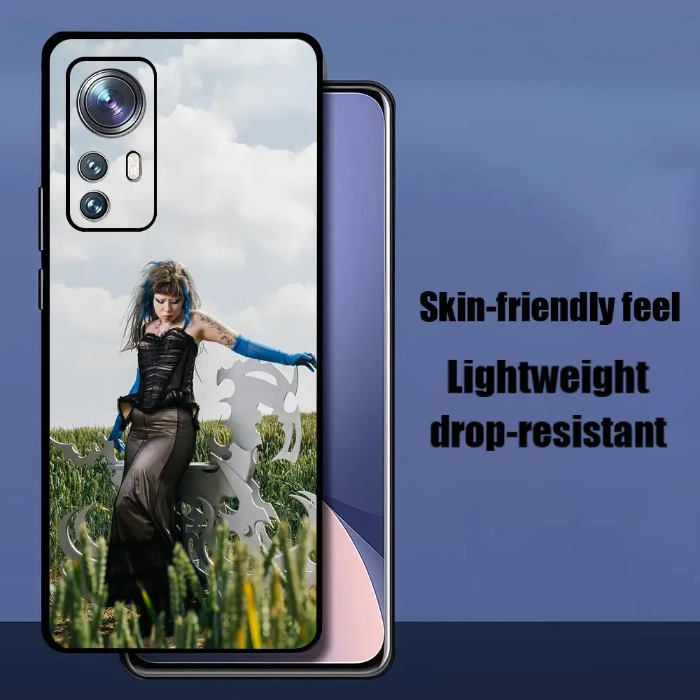 Фото Phone Case For Xiaomi Redmi Note 15 14T 13Lite 12S 5g 4g Bean Pro Plus Soft Case J-Jazmin Black Full Protect №4