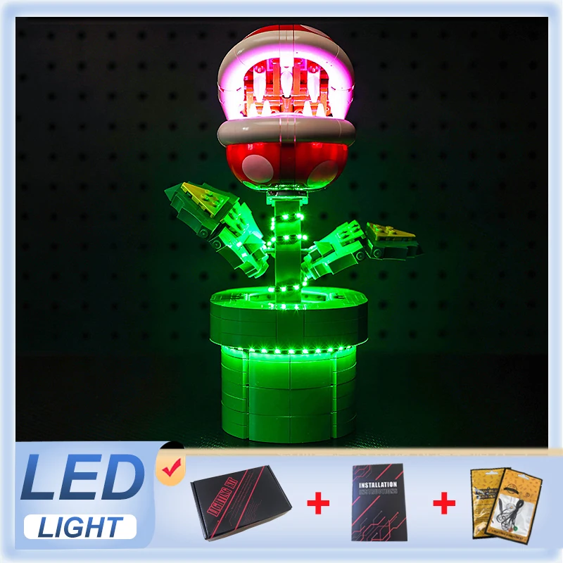 Комплект светодиодных фонарей своими руками для LEGO 71426 Plant Piranha (только