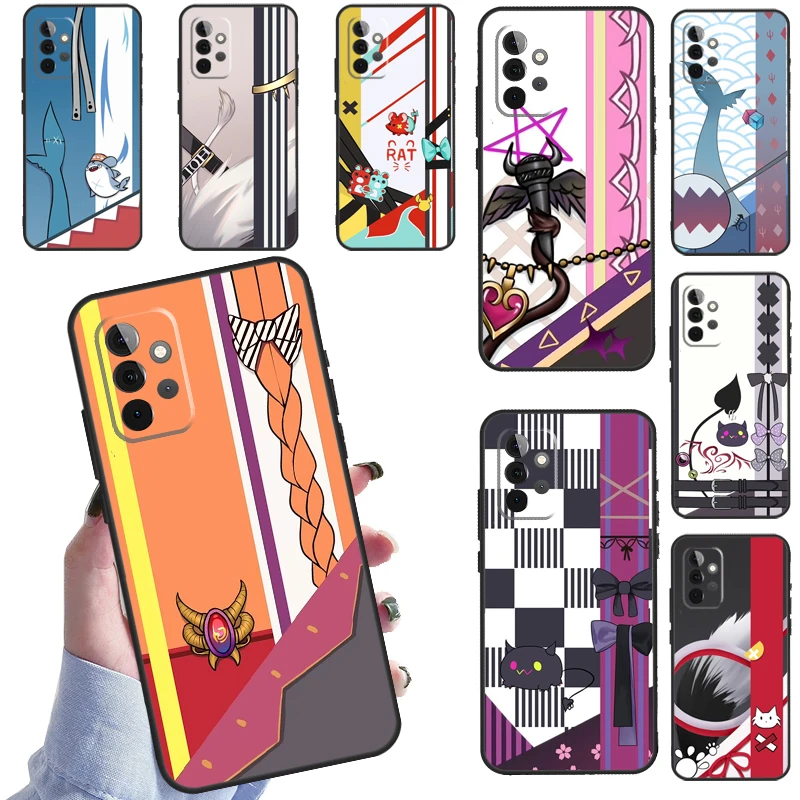 Чехол для телефона Tokoyami Towa Gawr Gura Suit Hololive для Samsung Galaxy A51 A71 A52 A72 A12 A22 A32 A42 A50 A70 A21S A52S