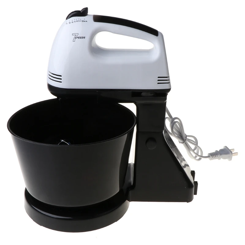 

7 Speed Automatic Electric Whisk Hand Food Mixer Handheld Flour Bread Egg Beater Stand Blender Drop Shipping