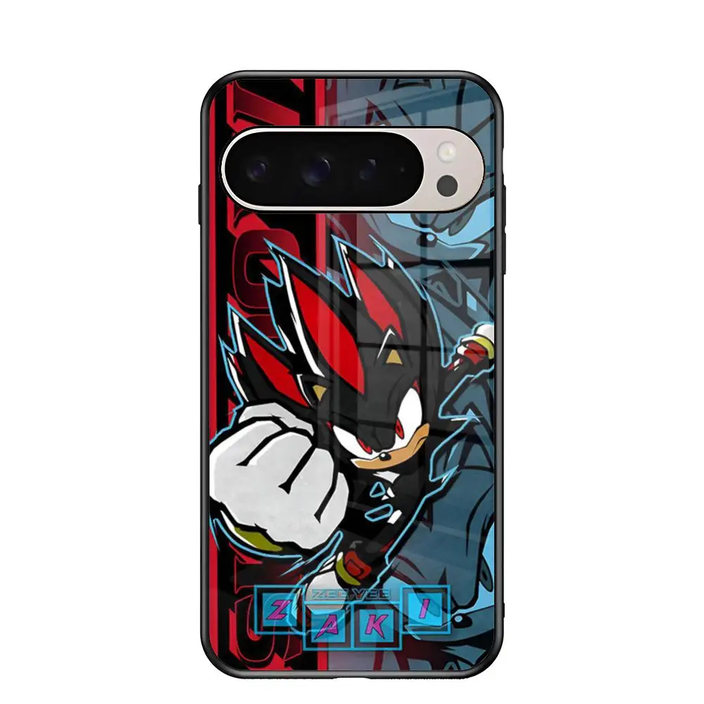 Чехол для телефона Shadow Hedgehog мобильного Google Pixel 9 8 Pro 7 противоударная задняя крышка