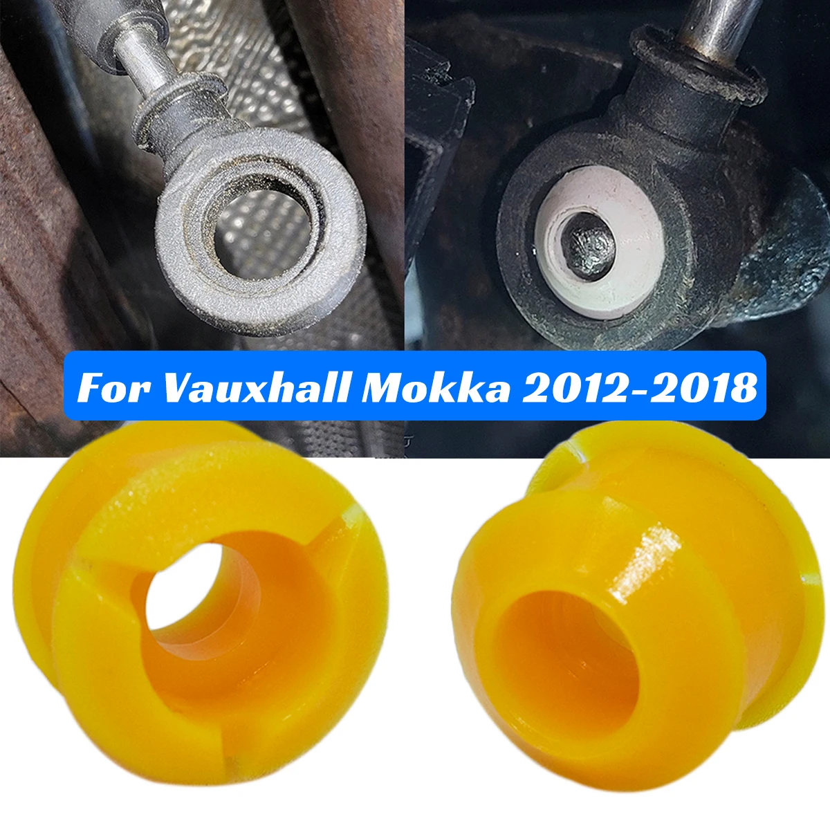 For Vauxhall Mokka 2012-2018 Shift Cable Bushing Shifting Fix Gear Selector Change Lever Linkage End Pivot Grommet Accessories