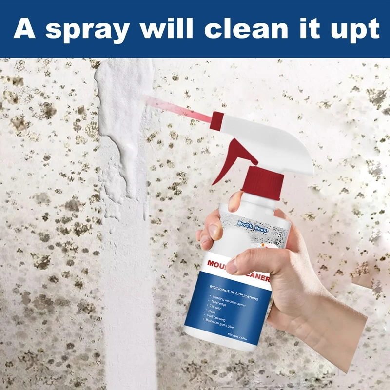 

Household Mold Remover Spray Mildew Cleaning Agent Furniture Tile Removal Floor Wall Cleaner Home Multifunctional Mold Remover
