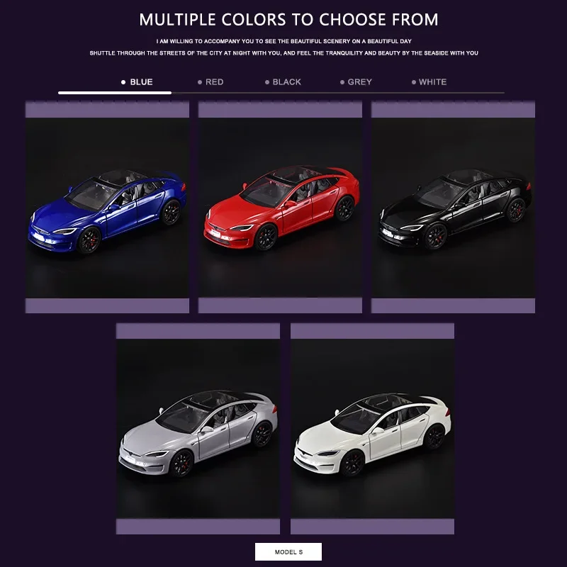 Рисунок 3 - Модель S 1:24 Tesla