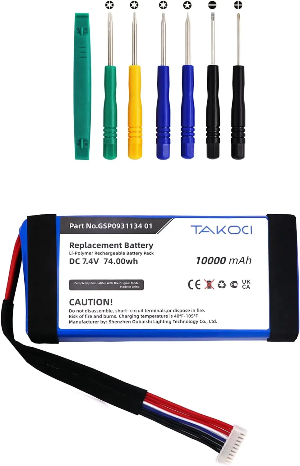 Сменный аккумулятор для JBL Boombox JEM3316 JEM3317 JEM3318 GSP 0931134 01 7 4 В/мА