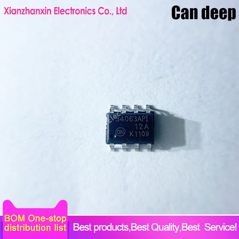 

10PCS/LOT MC34063API 34063API 34063 SOP8 Adjustable switching chip