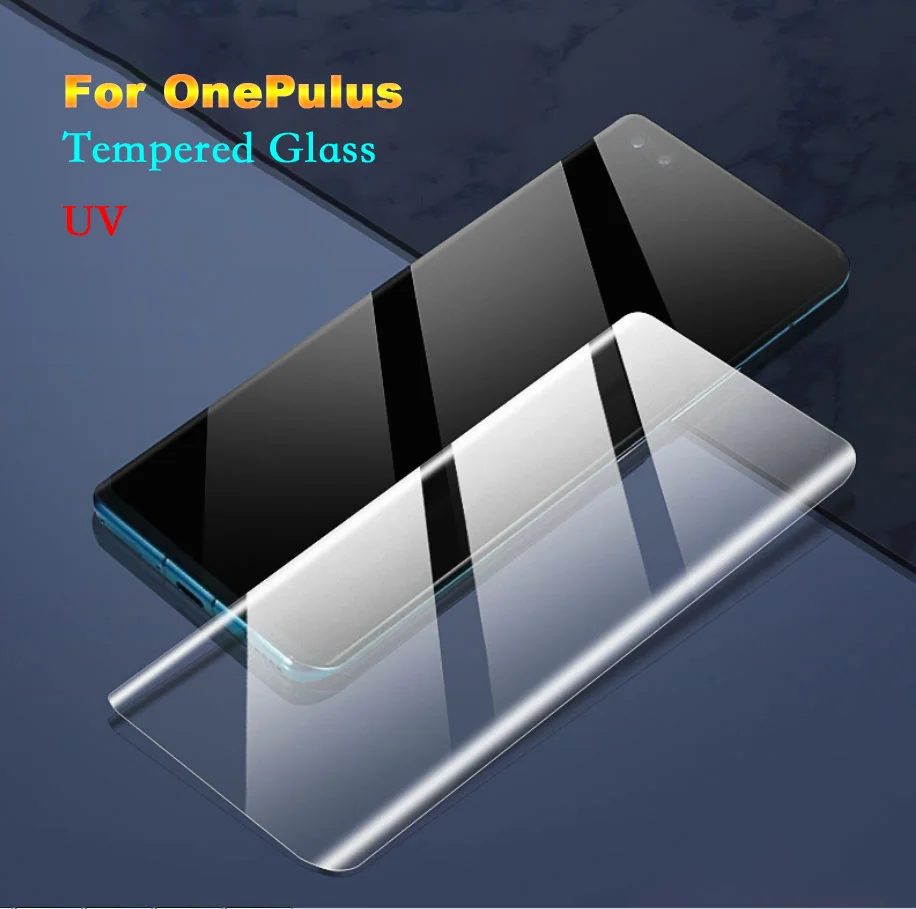 

Arvin Tempered UV Glass for oneplus 11 10 9 8 7 7T Pro Screen Protector Full Surface Coverage Film