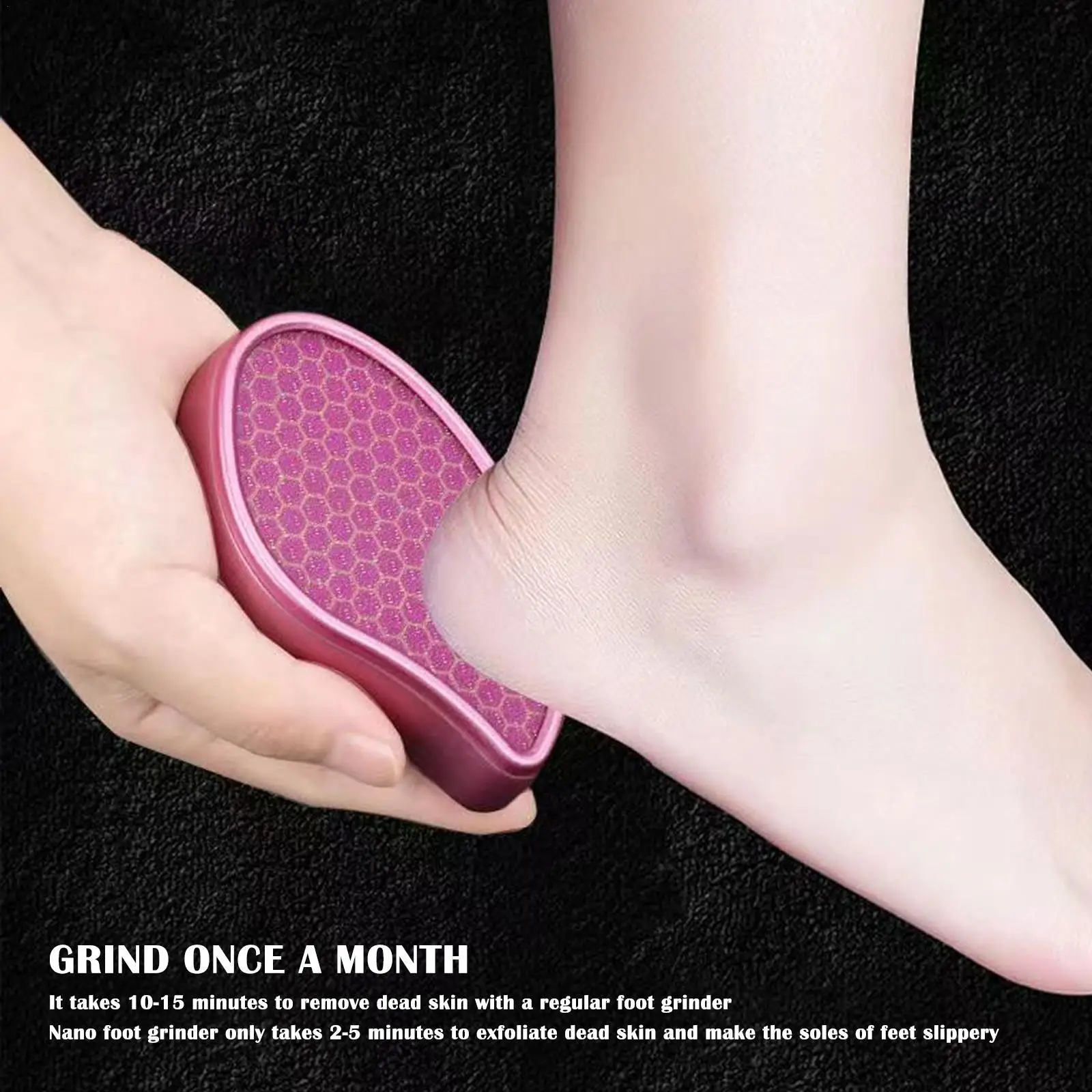 

2022 Nano Glass Foot Grinder Mango Type Foot File To Remove Dead Skin Calluses Foot File Pedicure Foot Grinding Stone Hot Sale