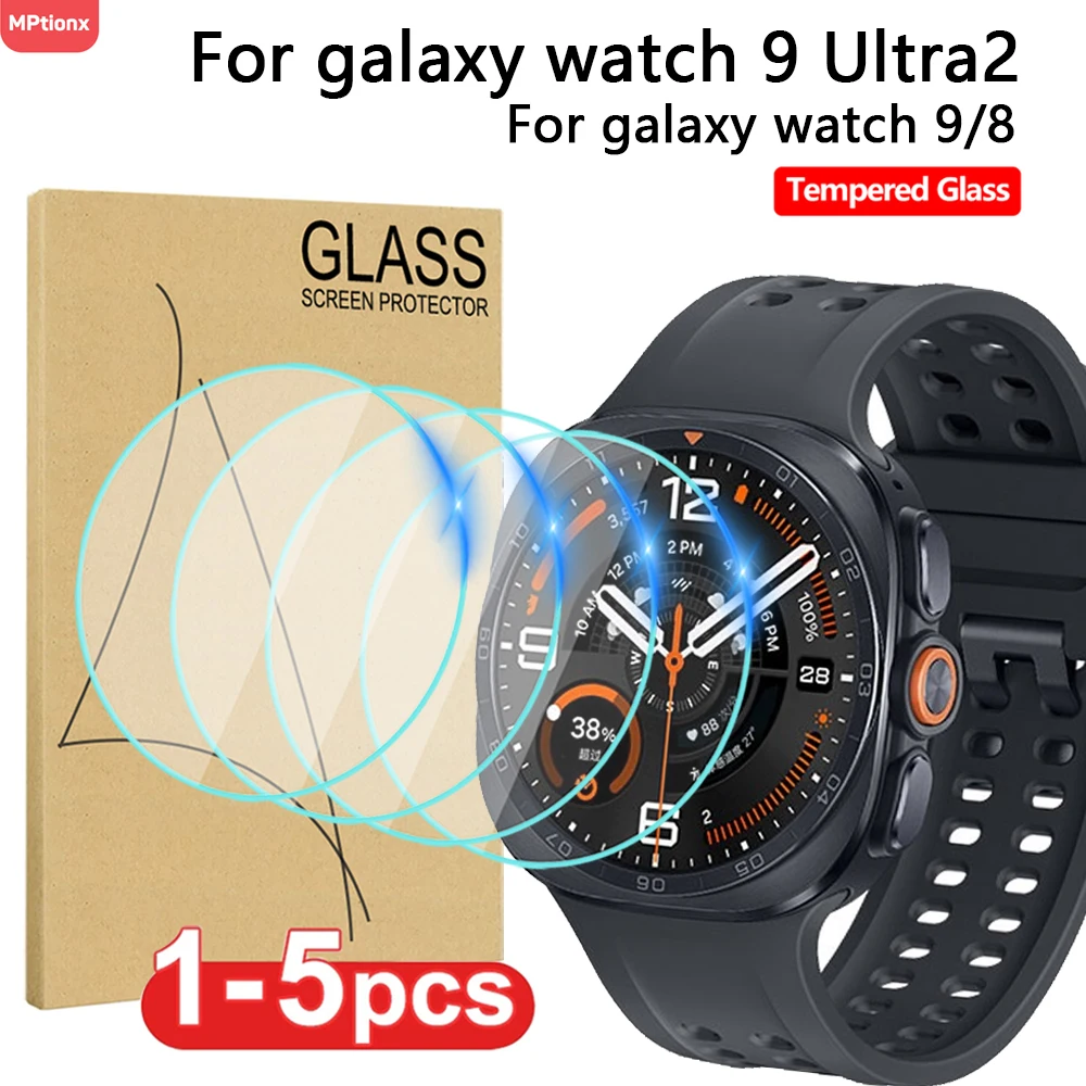 Фото Защитное стекло для Samsung Galaxy Watch9 Ultra2 47 мм, защитная пленка от царапин для Galaxy Watch 9 8 40/44 мм, аксессуары №1