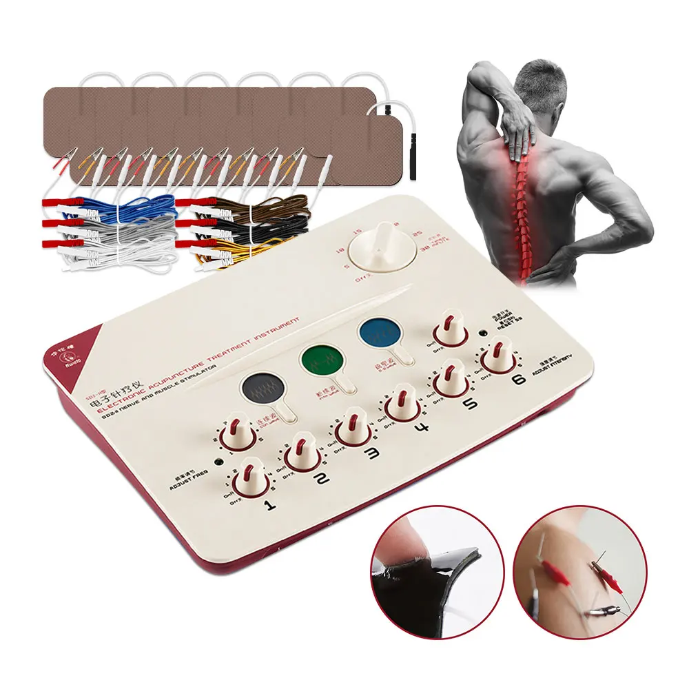 

Electric Muscle Stimulator EMS Electroacupuncture Low Frequency Muscle Stimulation Massage Device for Relaxing and Physiotherapy