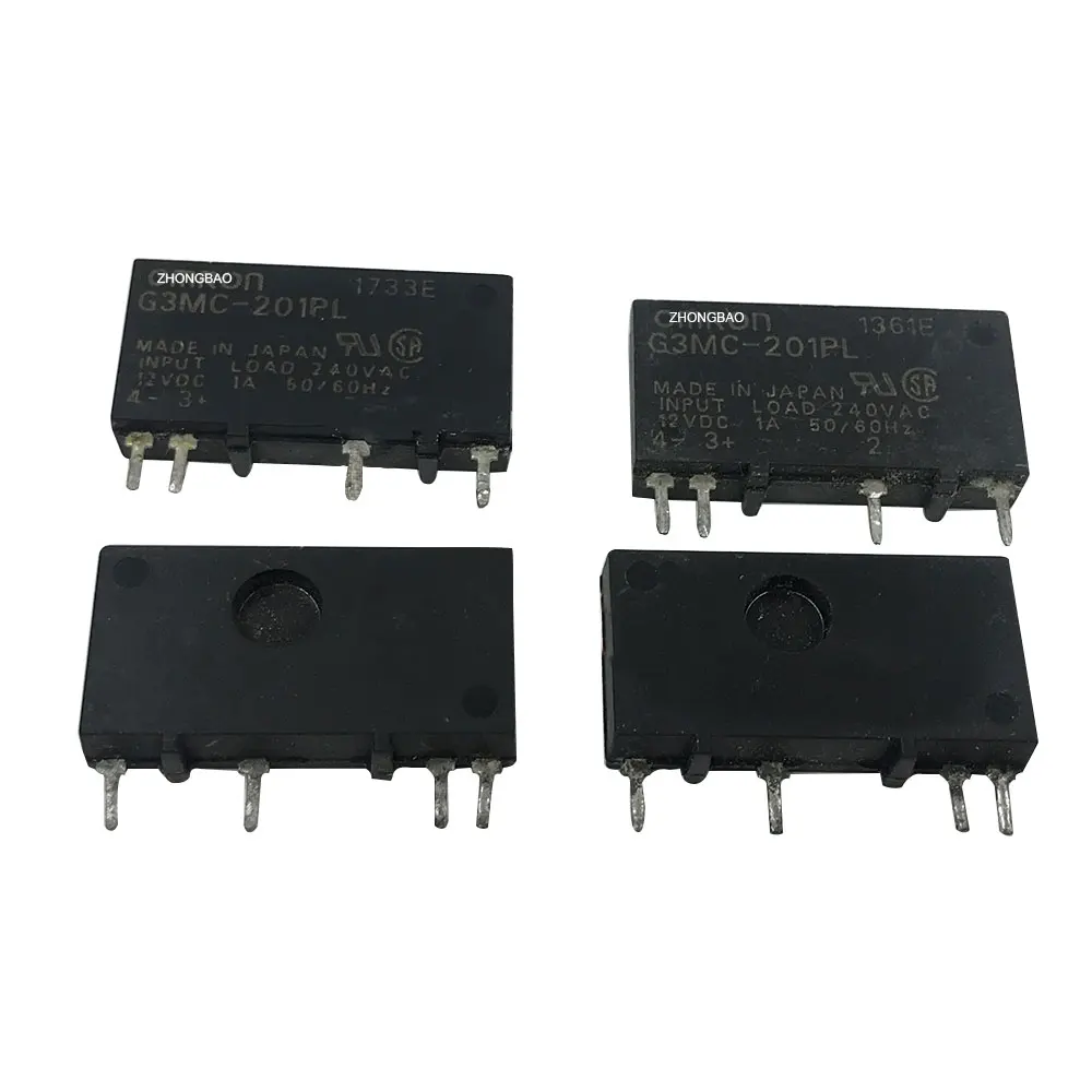 

5 шт., 12 в пост. Тока, 12 в пост. Тока, 1 А, 4-контактный твердотельный 12 В, 12 в пост. Тока