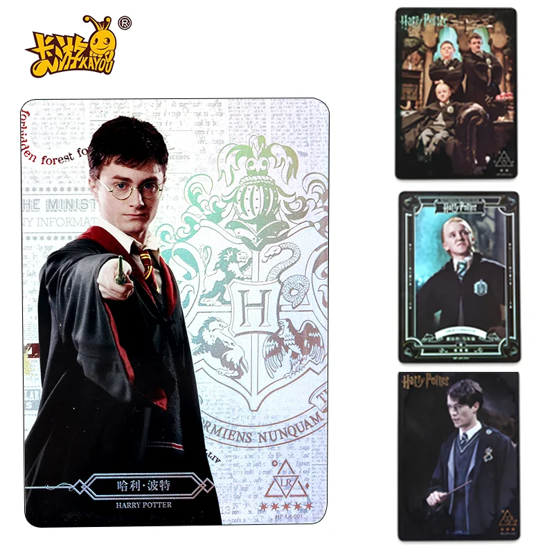 

KAYOU Board Game Harry Potter Original Collection Flash Cards Magic Edition Rare Hermione Granger Hero Bronzing Fan Kid Toy Gift