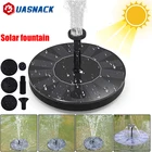 Плавающий садовый фонтан на солнечной батарее, водопад, фонтан, бассейн, пруд, птичья ванна, питание от солнечной панели, насос для воды, украшение сада