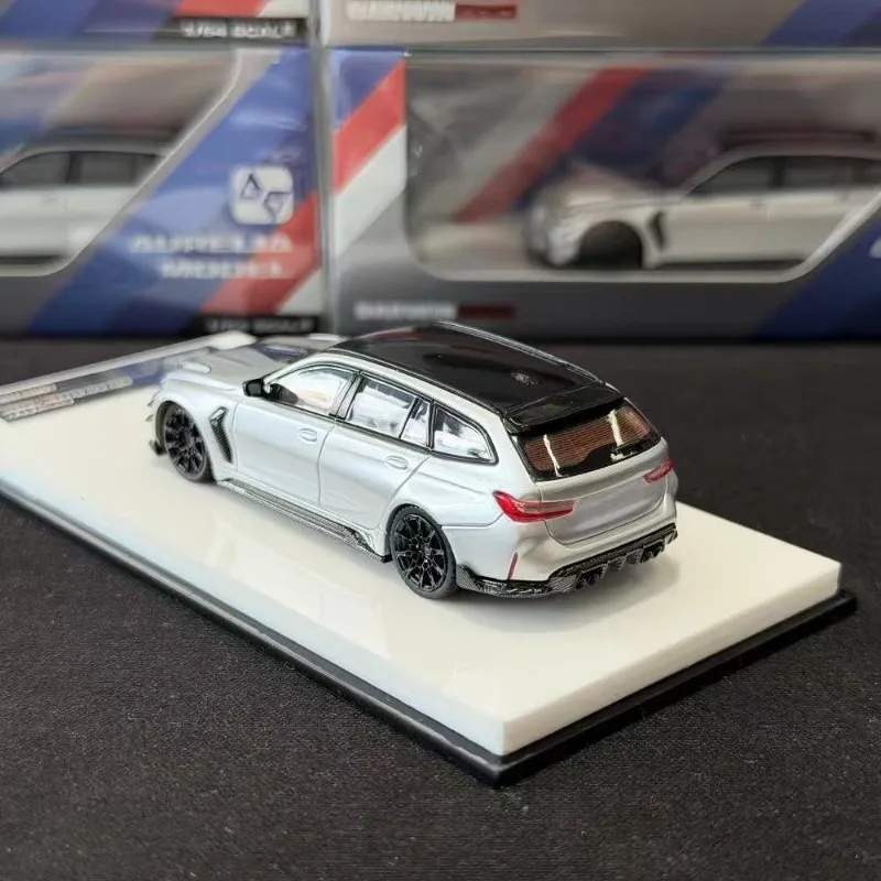 Фото Модель Aurelia 1:64 Darwin M3 Touring Alaska, литая под давлением из сплава, коллекционная модель автомобиля, подарок для мальчика, рождественский подарок, подарки для мужчин. №4