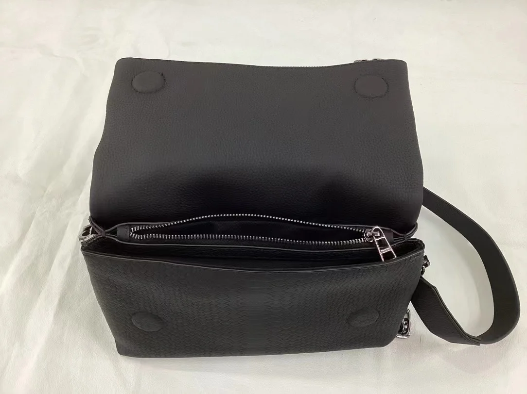 

Crocodile Pattern Ladies Small Square Bag Simple Genuine Leather Women Handbag Trend Shoulder Bag