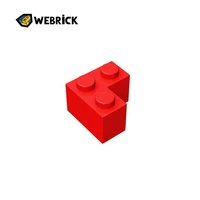 webrick building blocks parts brick corner 1x2x2 2357 compatible parts diy educational classic brand gift toys
